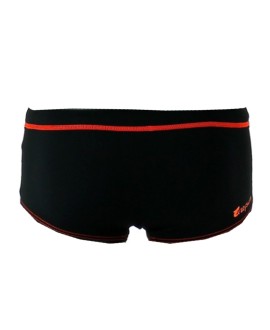 MAILLOT DE BAIN TRUNK BALBI NOIR ET ORANGE JUNIOR