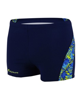 MAILLOT DE BAIN PANEL SHORT ANGARA DESIGN FLASHCROSS BLEU
