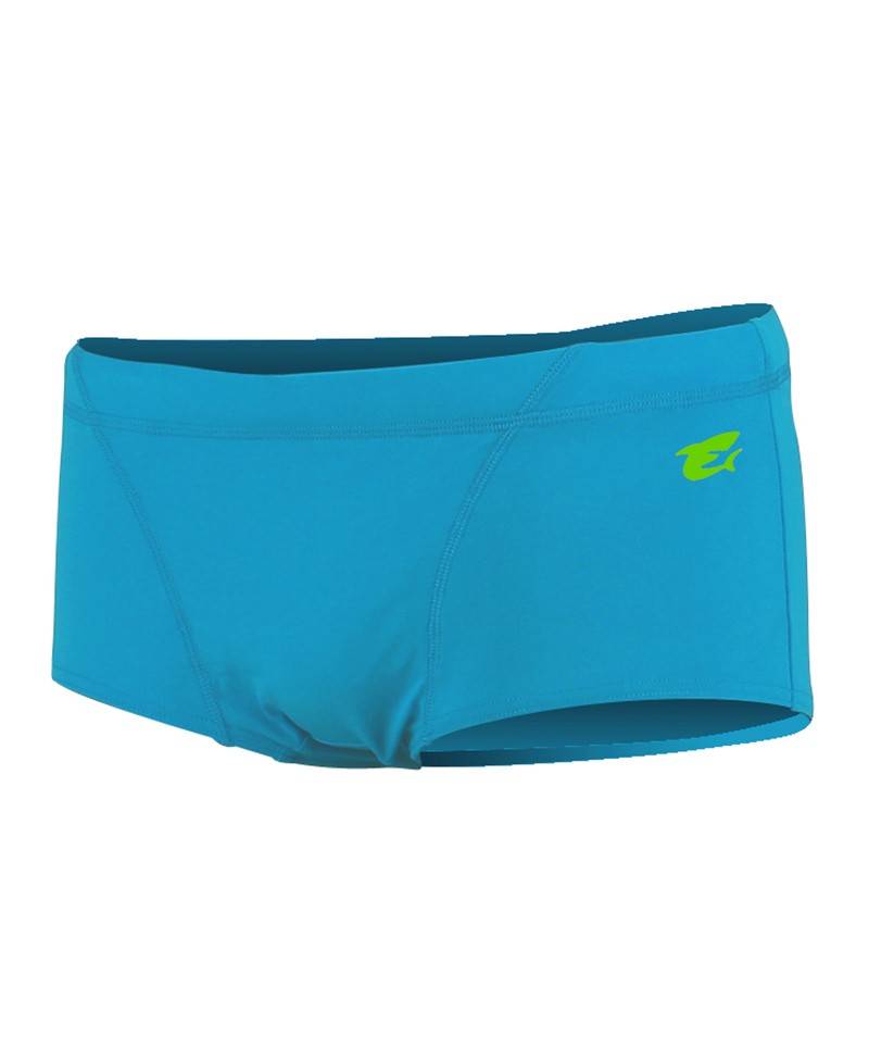 MAILLOT DE BAIN TRUNK BALBI BLEU TURQUOISE JUNIOR